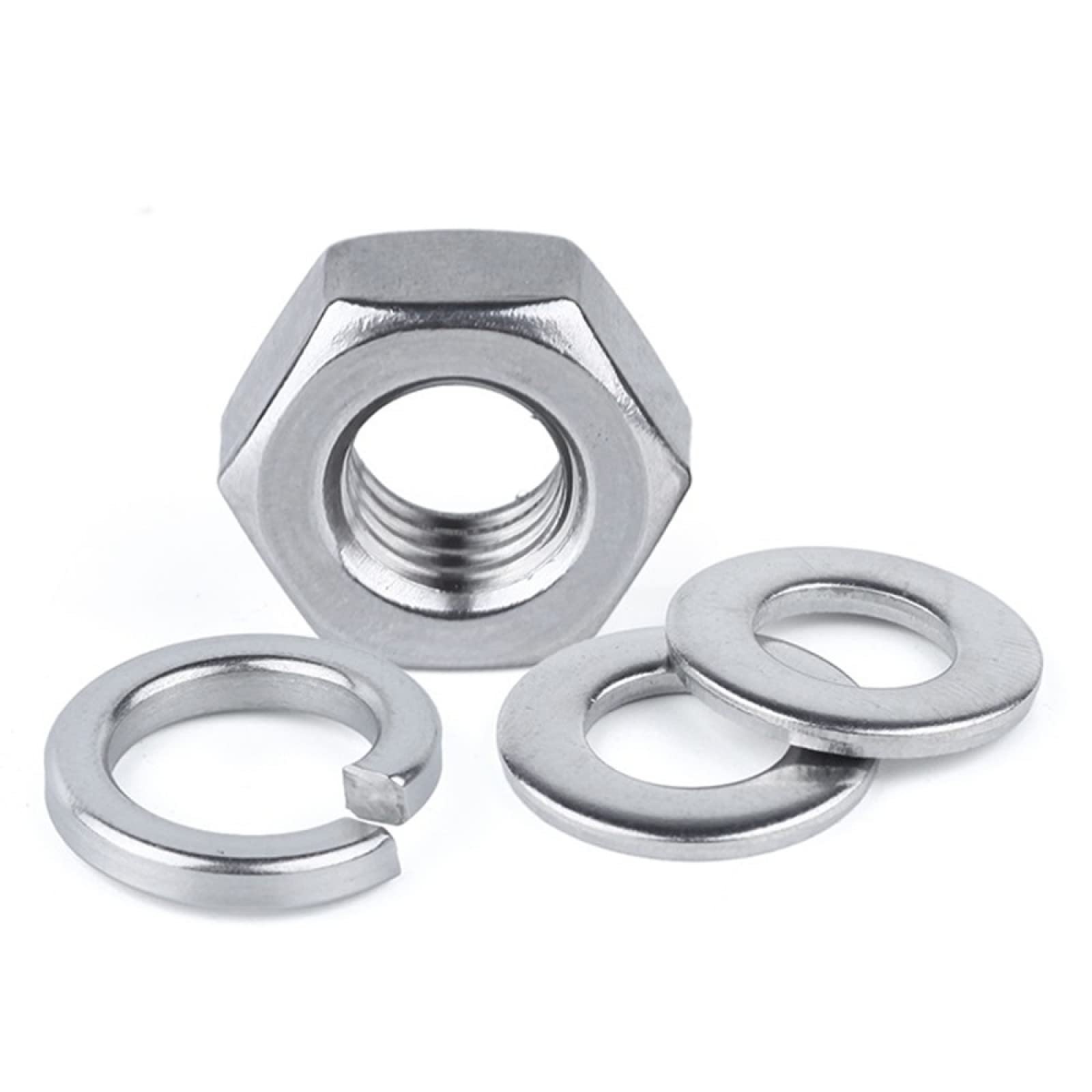 Nuts & Washers – Flat, Spring & Lock Types